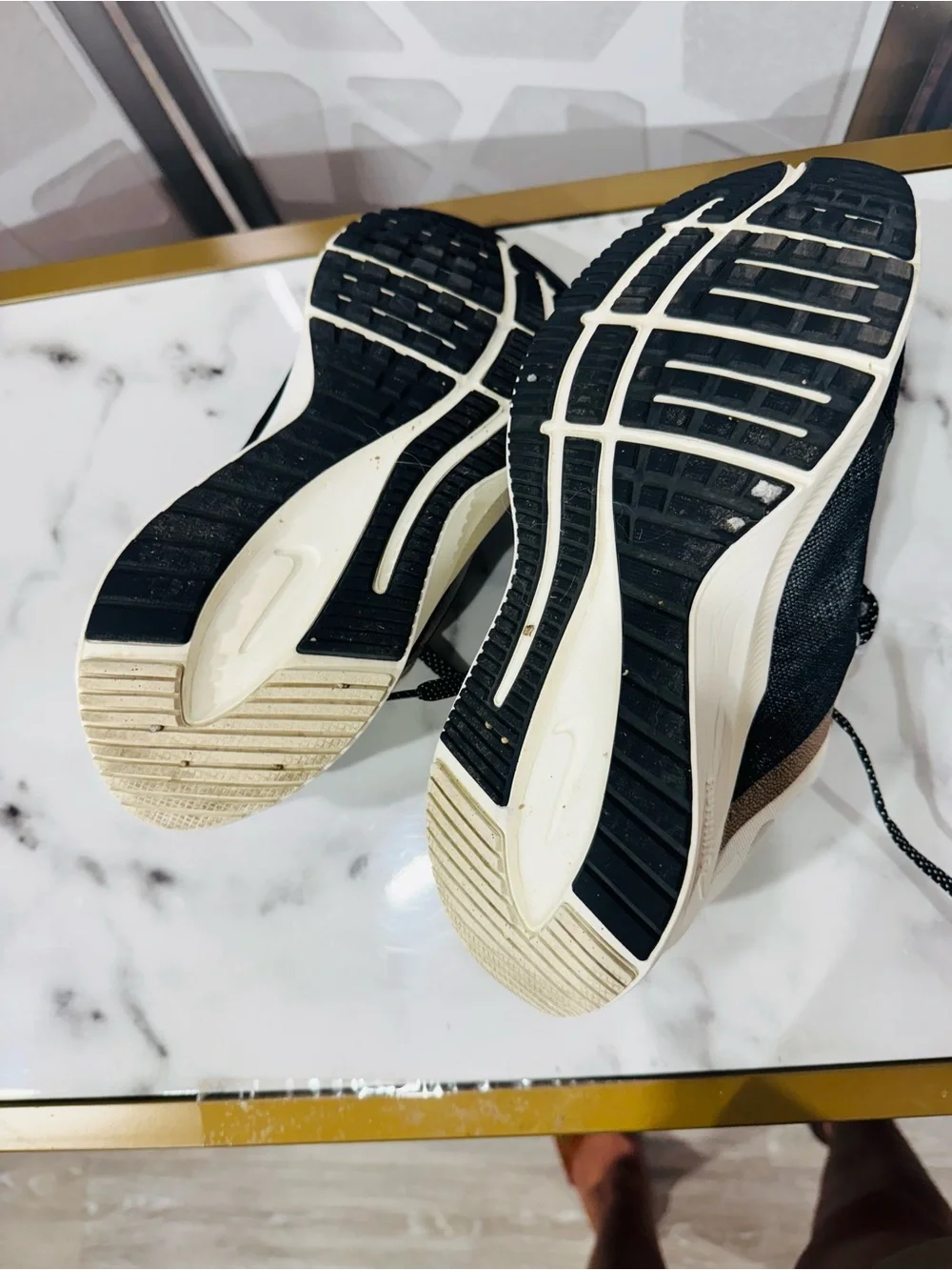 Nike Women’s Black, Cream & Gold Running Sneakers